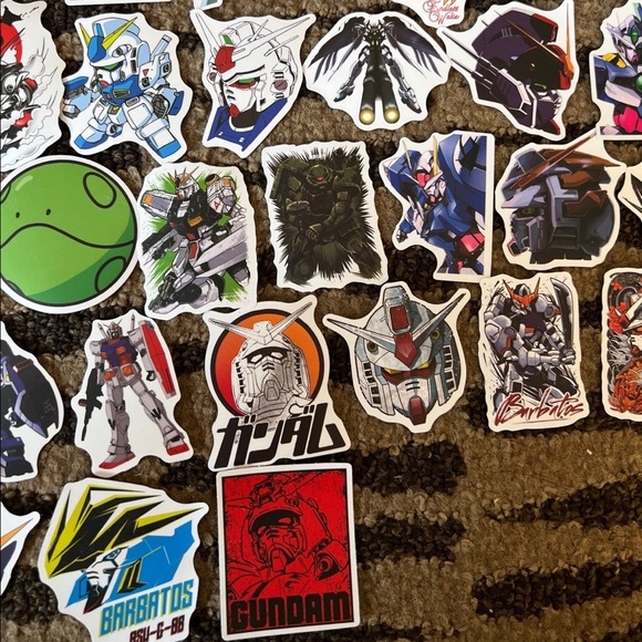 Gundam 40 pcs Sticker Set Japanese Animeππππ - Picture 5 of 7